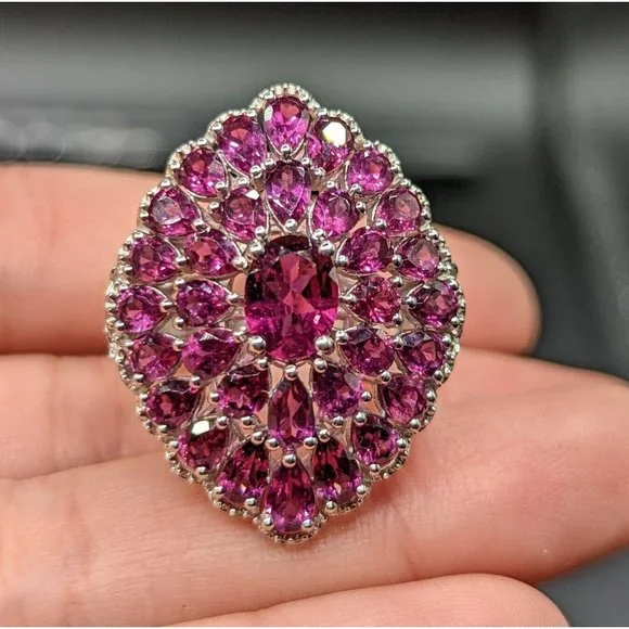 Sts 925 ruby ring outlet